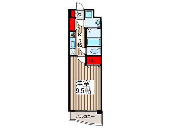 グレイスコ－トの物件間取画像